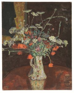 Flores silvestres, umbelas y amapolas, c.1912 (óleo sobre lienzo) de Pierre Bonnard