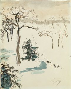 Paisaje Invernal, 1910