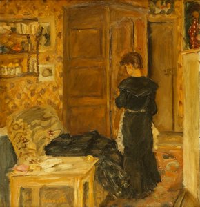 Mujer en un interior de Pierre Bonnard