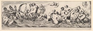 Bacanal, siglo XVII de Pierre Brebiette