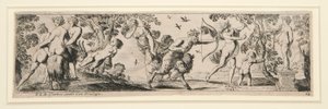 Frisos de Ninfas y Sátiros (12 hojas)