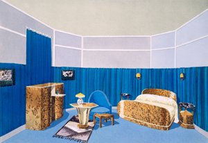 Dormitorio de Pierre Chareau