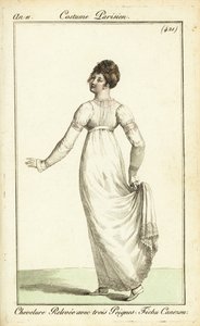 Mujer bailando en un baile, París de Pierre Charles Baquoy