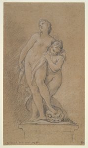 Venus apoyada por una nereida de Pierre Charles Tremolieres