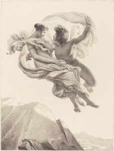 Zéfiro y Psique de Pierre Claude François Delorme