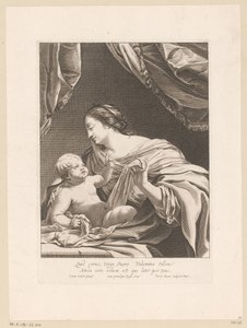 María con el niño