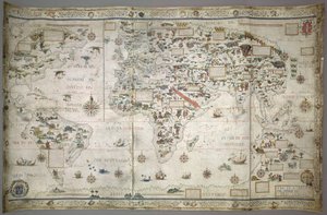 Agregar mapa mundial MS 24065 de Pierre Desceliers