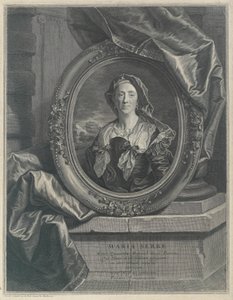 Madame Marie Rigaud (María Serre) de Pierre Drevet