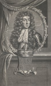 Retrato de Carlos II de Pierre Drevet