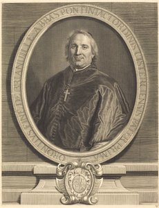 Fine de Brianville de Pierre Drevet after Hyacinthe Rigaud