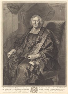 Leonard de Lamet de Pierre Drevet after Hyacinthe Rigaud