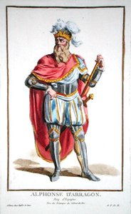 Alfonso V (1396-1458) Rey de Aragón y Sicilia, de 