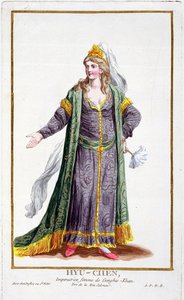 Hyu-Chen, esposa de Genghis Khan, de 