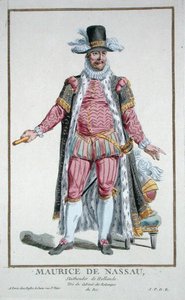 Príncipe Mauricio de Nassau (1567-1625) Gobernador de la República Holandesa de 