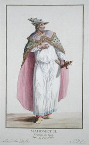 Sultán Mahomet II (1432-81) de 