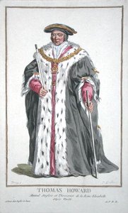 Thomas Howard (1473-1554) 3er duque de Norfolk de 