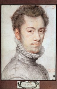 Retrato de Etienne Dumoustier, c. 1570