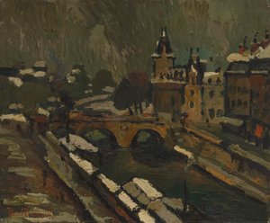 París en invierno de Pierre Dumont