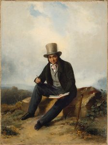 Retrato de André Jolivard 1787-1851 de Pierre Duval Le Camus