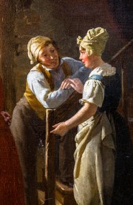 Los Cancans en la Portera de Pierre Duval Le Camus
