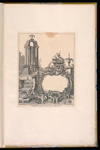 Cartucho rodeado de fuentes de Pierre Edme Babel