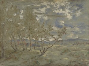 Paisaje, ca 1865 de Pierre Etienne Theodore Rousseau