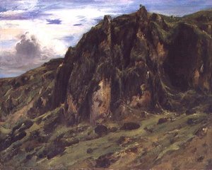 Paisaje en Auvernia de Pierre Etienne Theodore Rousseau
