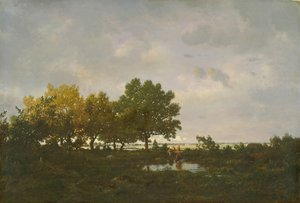 El estanque, 1855