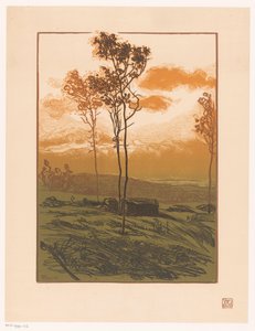 Paisaje de Pierre Eugène Vibert