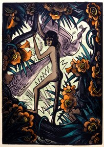 Mowgli en la selva. Rudyard Kipling "El libro de la selva" de Pierre Falke