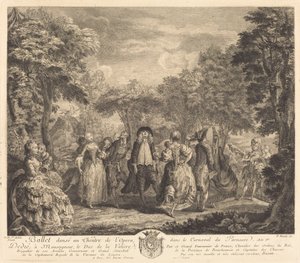 Ballet en la ópera, 1761