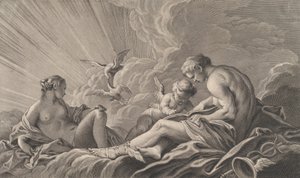 El Amor Instruido por Mercurio de Pierre François Basan