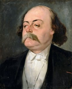 Retrato de Gustave Flaubert 1821-1880 de Pierre François Eugène Giraud