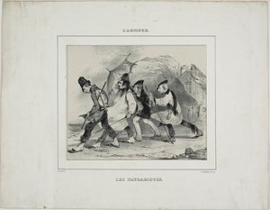 Los pintores de paisajes de Pierre François Eugène Giraud