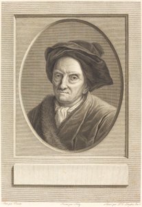 Fontenelle de Pierre Gabriel Langlois after Guillaume Voiriot after Jean Jacques Forty