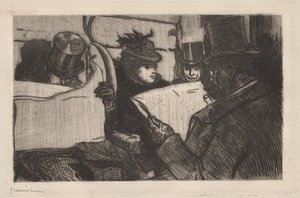 Tren de la tarde de Pierre Georges Jeanniot