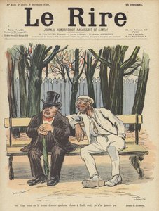 Ilustración para Le Rire de Pierre Georges Jeanniot