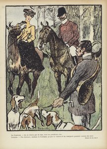 Ilustración para Le Rire de Pierre Georges Jeanniot