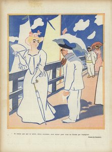 Ilustración para Le Rire de Pierre Georges Jeanniot