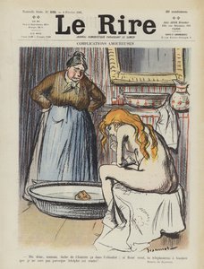 Ilustración para Le Rire de Pierre Georges Jeanniot