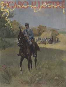 Guardia avanzada. Portada de Le Figaro Illustré, marzo 1896