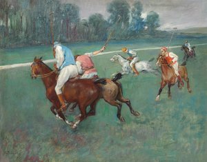 Jugadores de polo de Pierre Georges Jeanniot