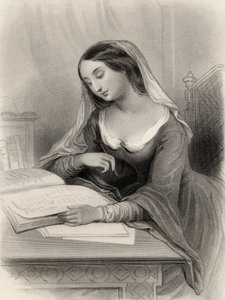 Heloísa (1101-60) ilustración de 