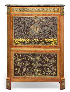 Louis XVI Secretaire a Abbatant, finales del siglo XVIII de Pierre Harry Mewesen