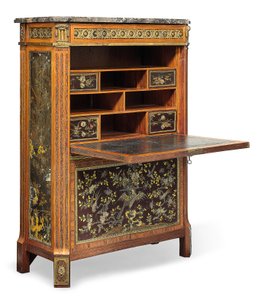 Secretaire a Abbatant Luis XVI, finales del siglo XVIII de Pierre Harry Mewesen