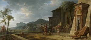 Alejandro en la tumba de Ciro el Grande, 1796