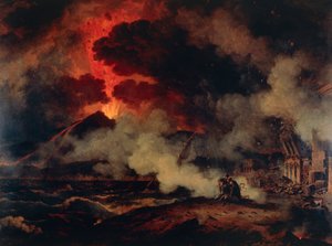 Erupción del Vesubio de Pierre Henri de Valenciennes