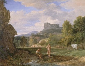 Mercurio y Argos, 1793 de Pierre Henri de Valenciennes