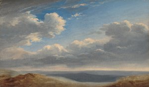 Estudio de Nubes sobre la Campiña Romana, c. 1782-1785