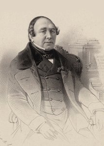 Retrato del cantante de ópera Louis Antoine Eléonore Ponchard 1787-1866, 1850 de Pierre Hippolyte Aumont